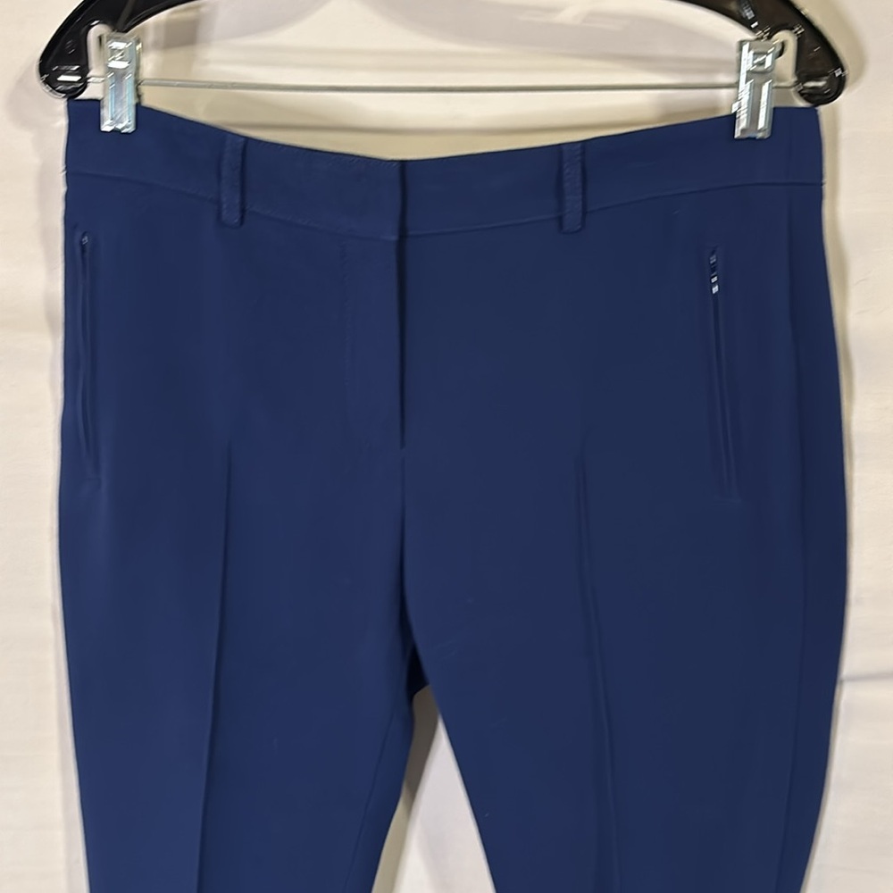 AKRIS Punto Women Blue Slacks Pants Trousers Size 8 - Picture 2 of 8